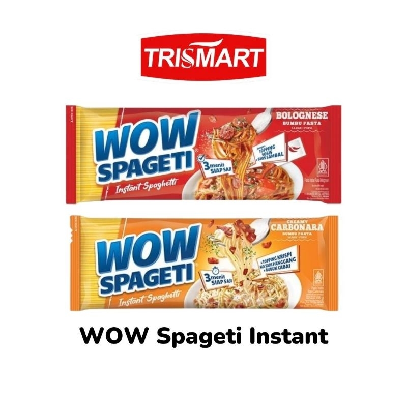 

WOW Spageti Meaty Bolognese & Creamy Carbonara