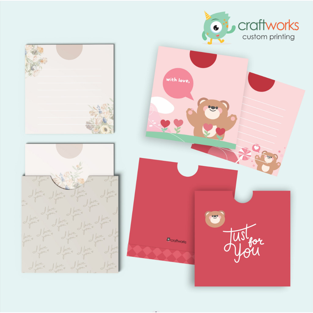 

MINI LETTER ENVELOPE SET - 4 PCS | LOVE LETTER | LETTER SET