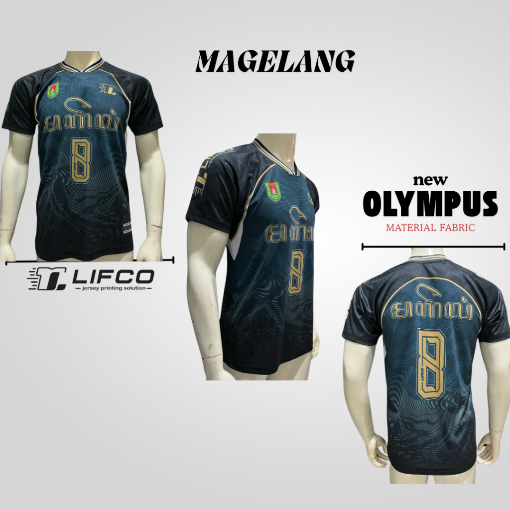 JERSEY VOLI AKSARA SERIES - MAGELANG - ORIGINAL LIFCO (TIDAK BISA REQUEST NAMA)