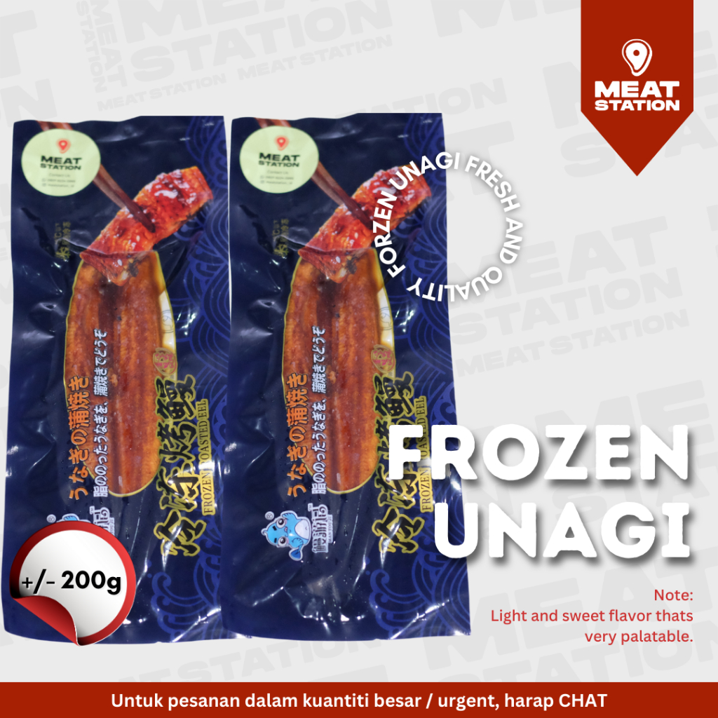 

Unagi Premium Impor (200gram) / Unagi Berbumbu