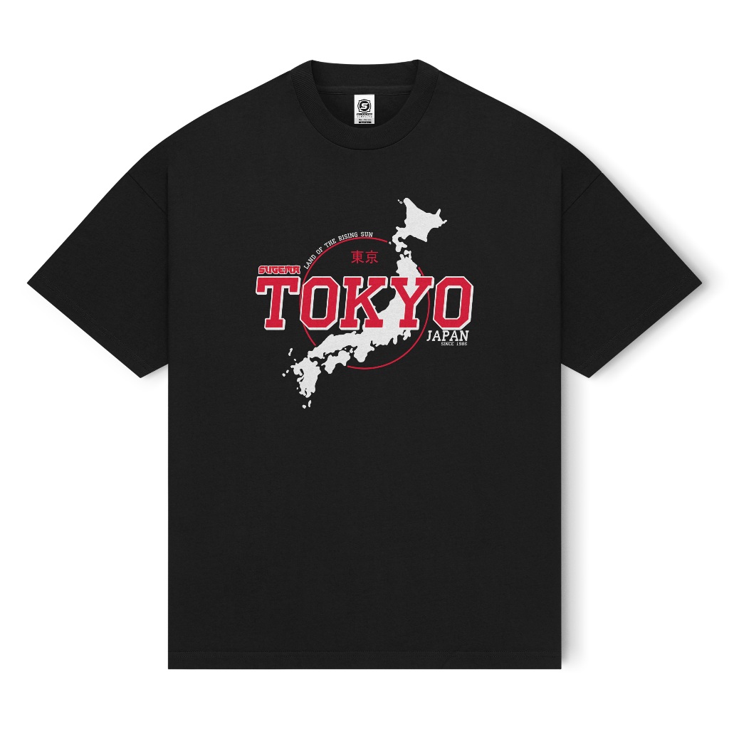 Sugema Kaos Pria Tshirt Japan Tokyo / Kaos Jepang Tokyo (REG-023)