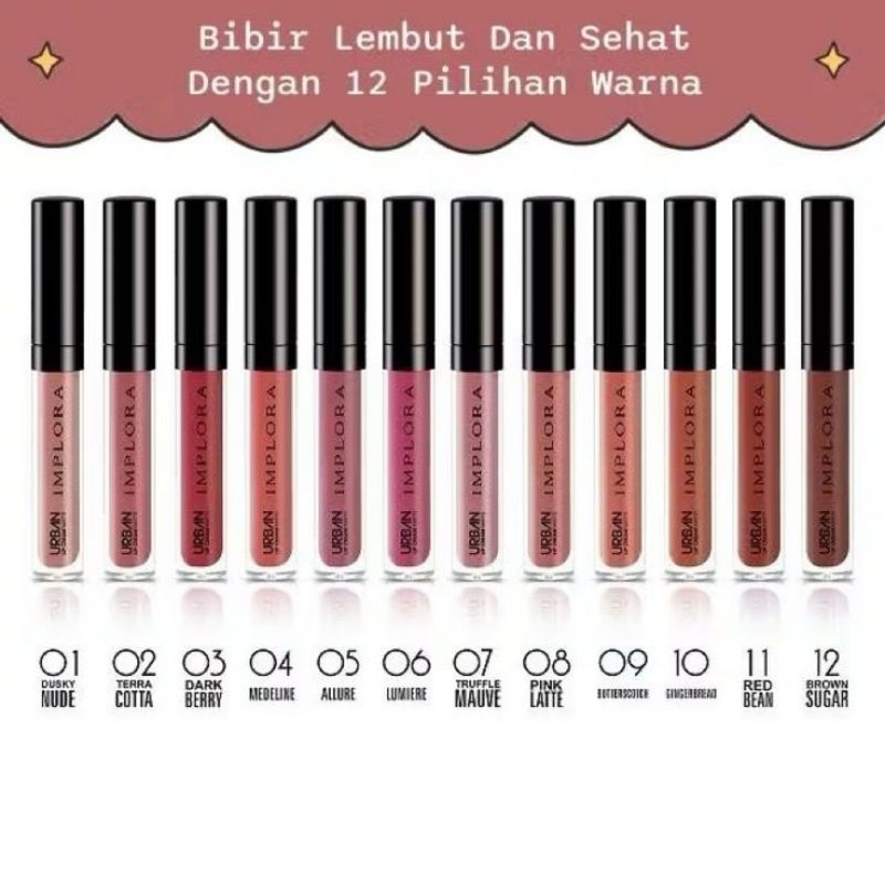 implora urban matte lipstik