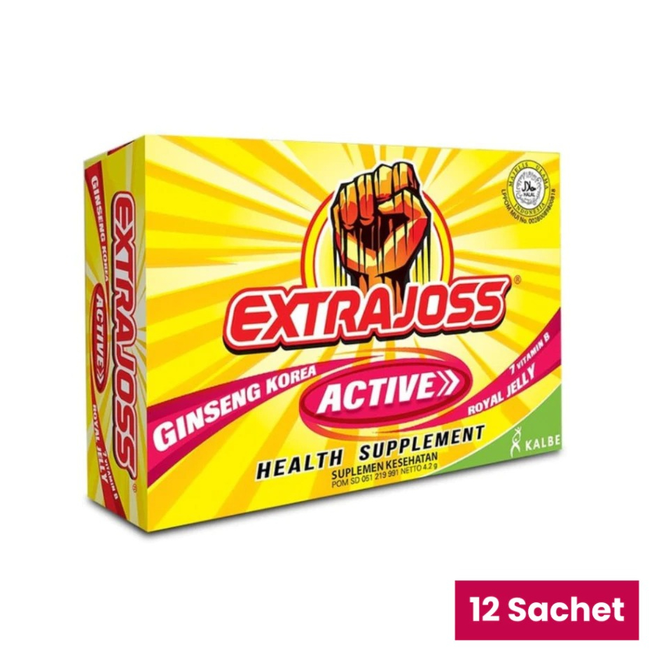 

EXTRA JOSS ACTIVE 1 BOX ISI 12 SACHET