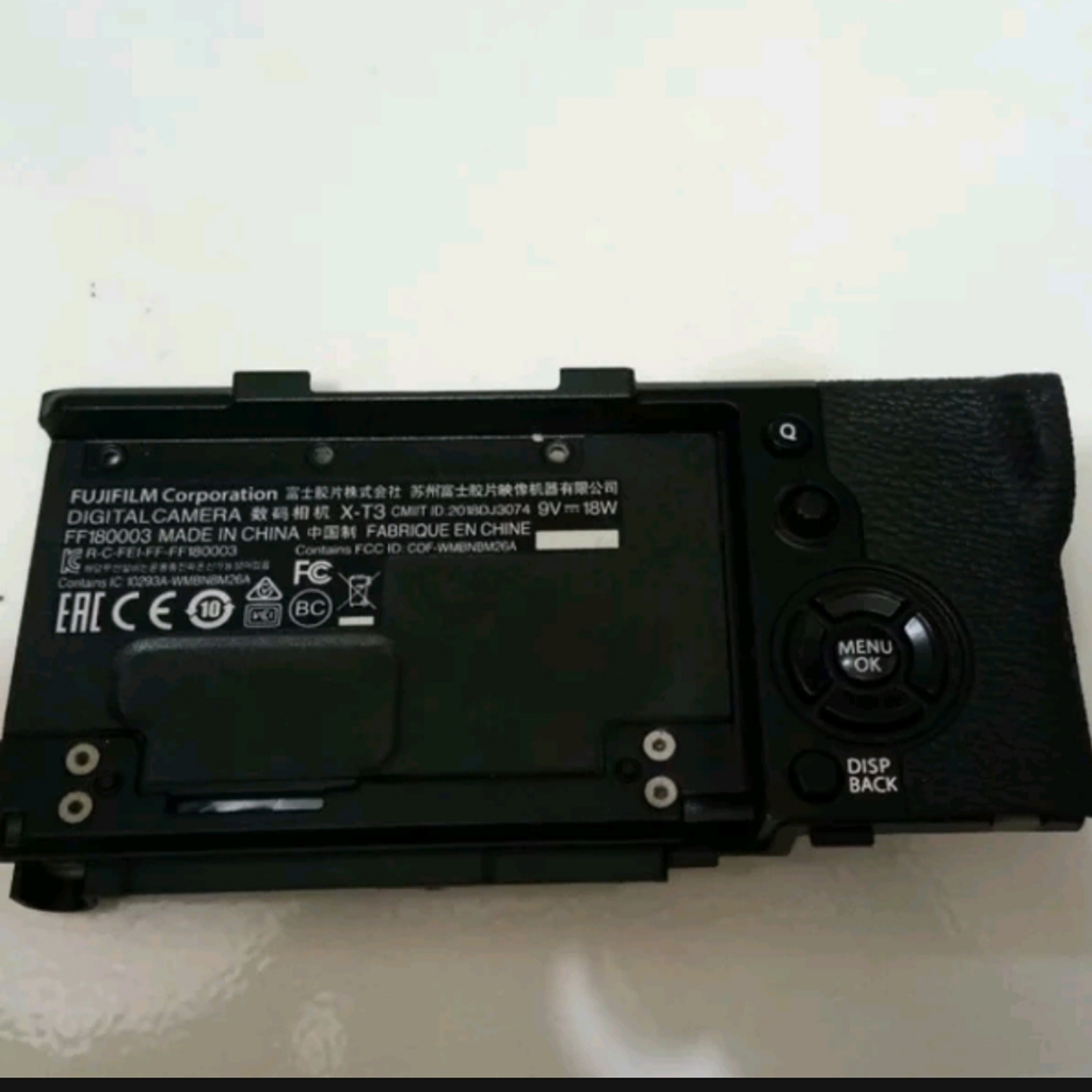 Back cover fujifilm xt3 X-T3 x-t3