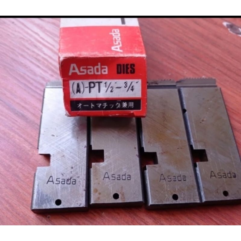 ASADA Dies pipe senai Mata senai Drat Pipa 1/2 - 3/4inch ASADA