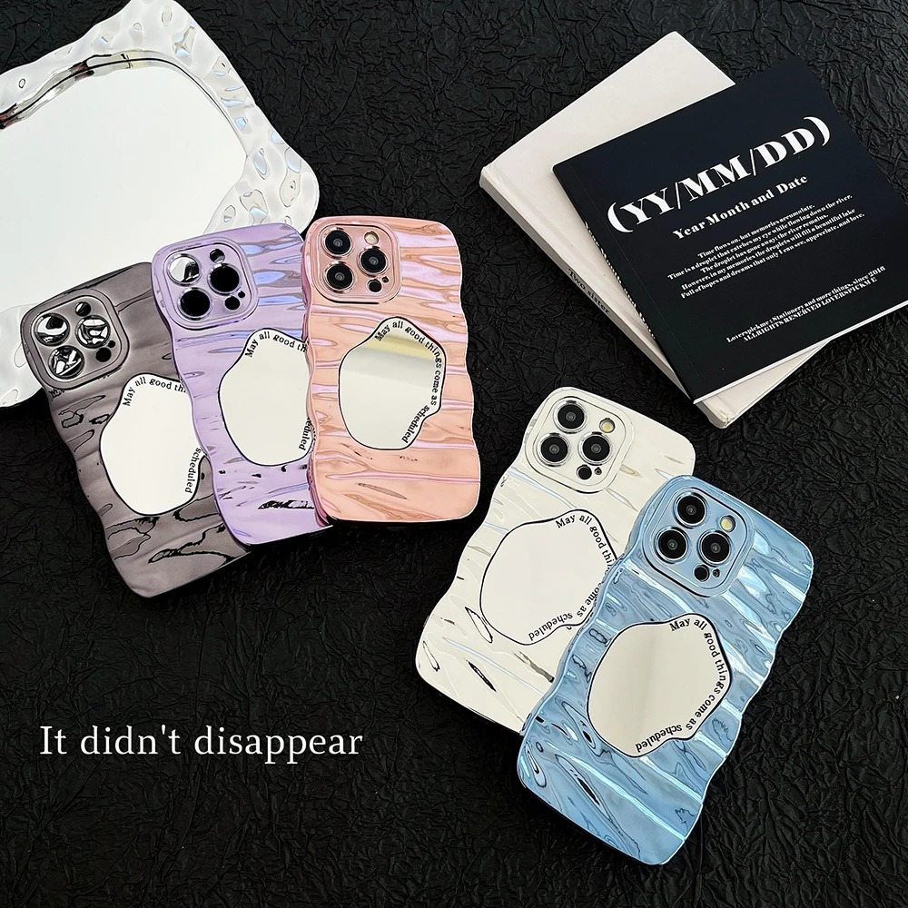 SOFT CASE WAVY MIRROR QUOTES SAMSUNG M11 A12 M12 A13 4G A13 5G A04S A14
