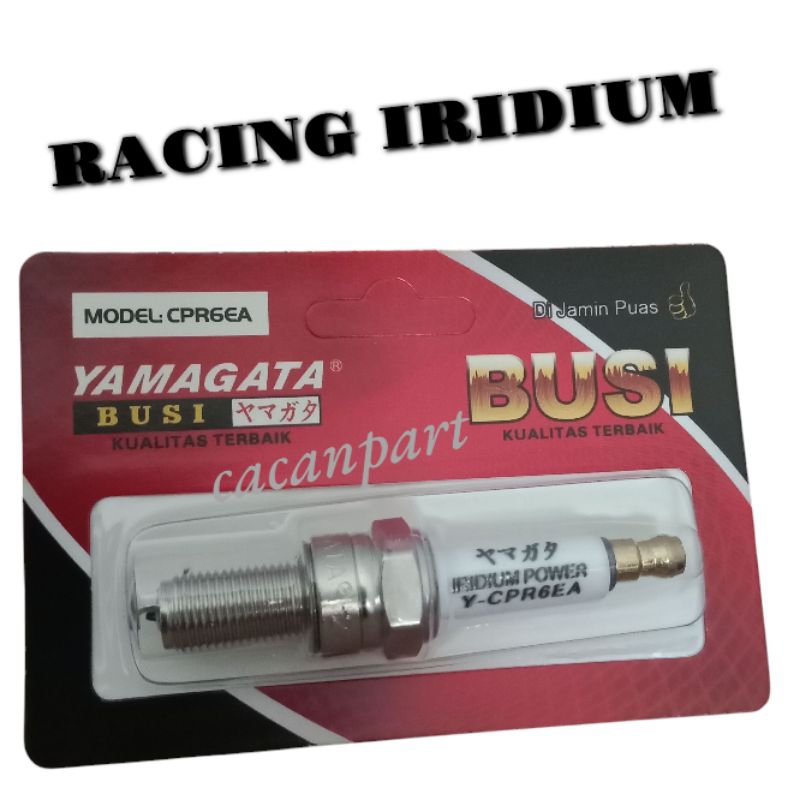 BUSI RACING IRIDIUM CPR6EA ORIGINAL YAMAGATA /BUSI BEAT KARBU BEAT FI SCOOPY SPACY FI VARIO KARBU VA