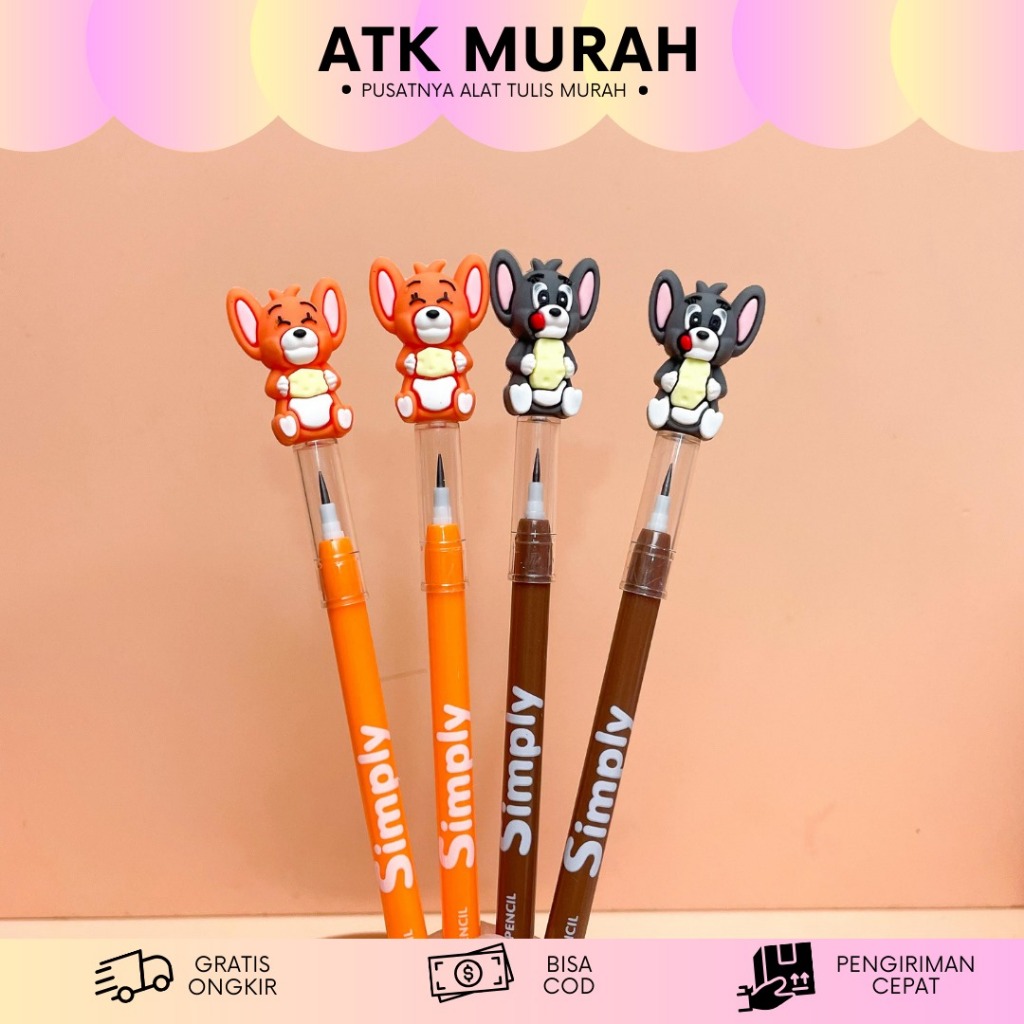 

PENSIL SUSUN BENSIA TOM AND JERRY PNS-1806 PENSIL SUSUN TIKUS & KUCING ALAT TULIS SEKOLAH LUCU
