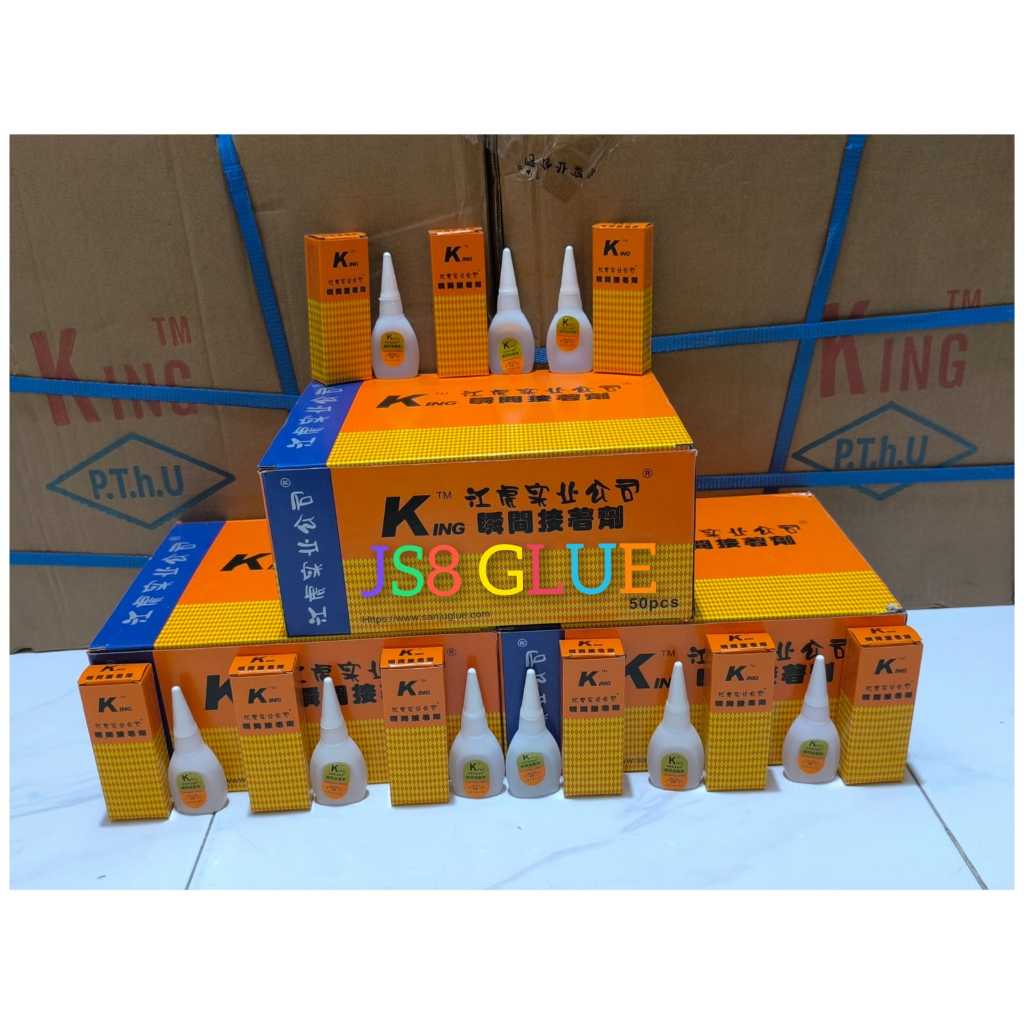 

JS8 GLUE KING LEM KOREA ORIGINAL 12GR 150 PCS