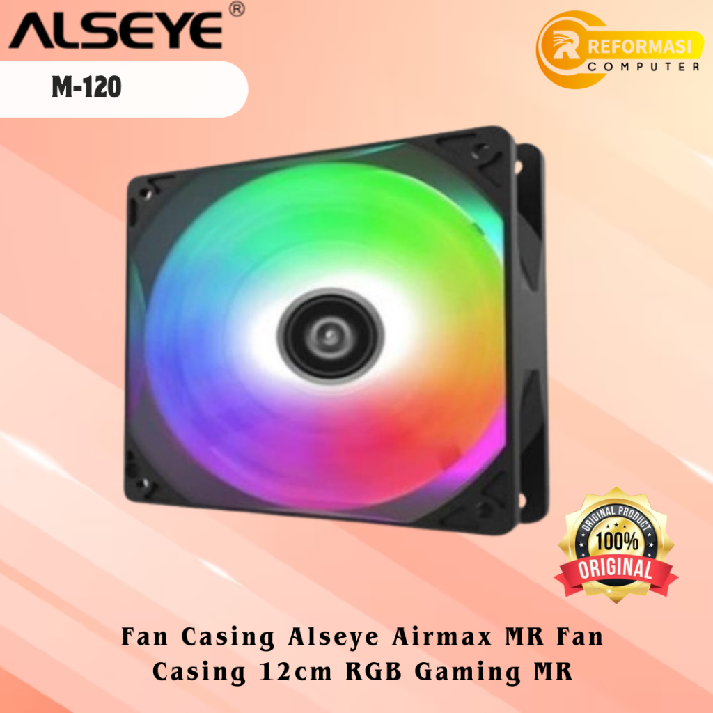 Alseye Fan Casing Alseye Airmax M-120 MR Fan Casing 12cm RGB Gaming M120 MR