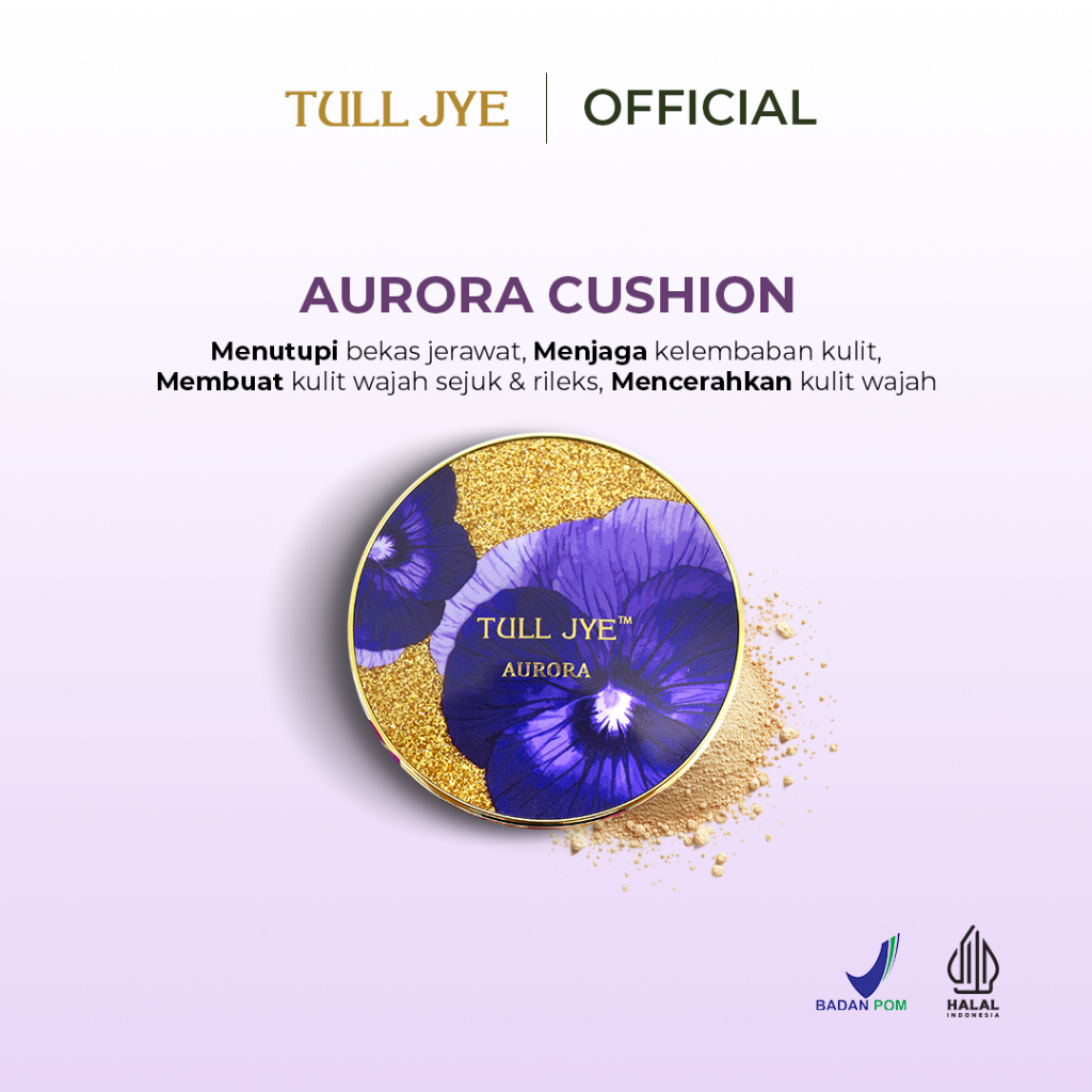 Tull Jye Aurora Cushion (Natural Beige) (13Gr)