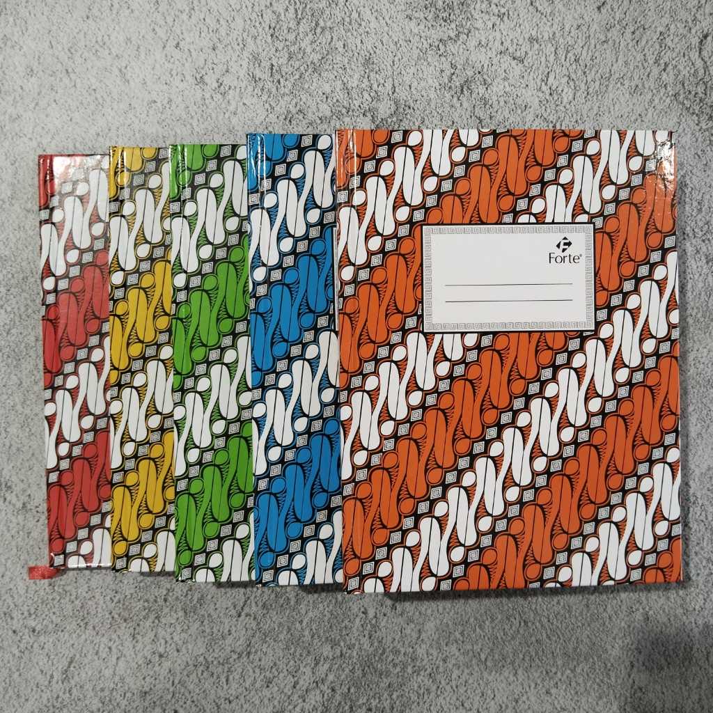 

BUKU KWARTO OKEY FORTE 100 LEMBAR HARD COVER | BUKU TULIS KWARTO HARD COVER