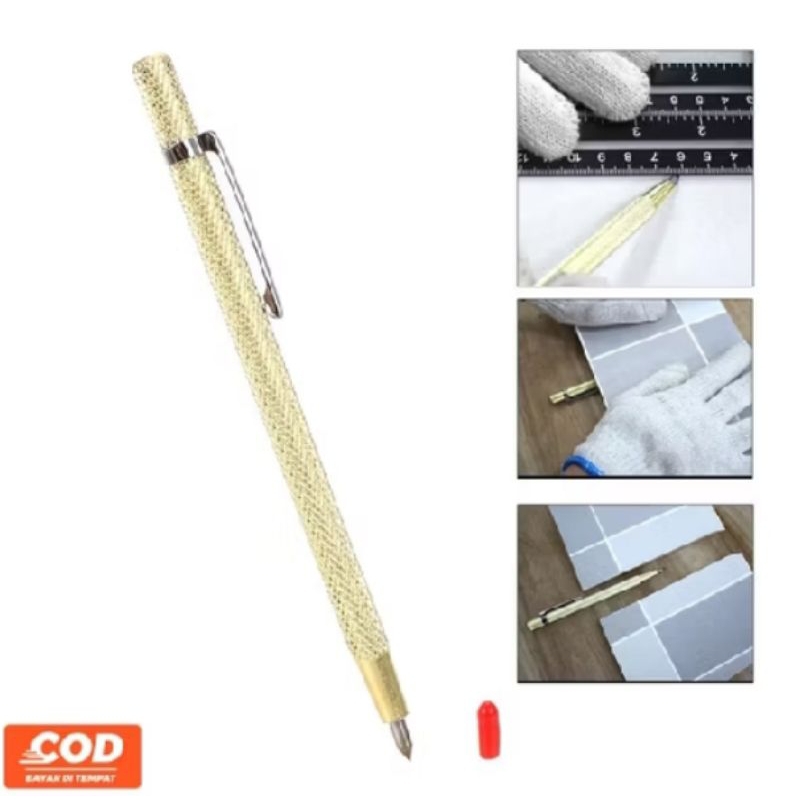 PEN SCRIBE TUNGSTEN ALAT PEMOTONG KERAMIK / ALAT PEMOTONG KACA / ALAT UKIR BESI KERAMIK