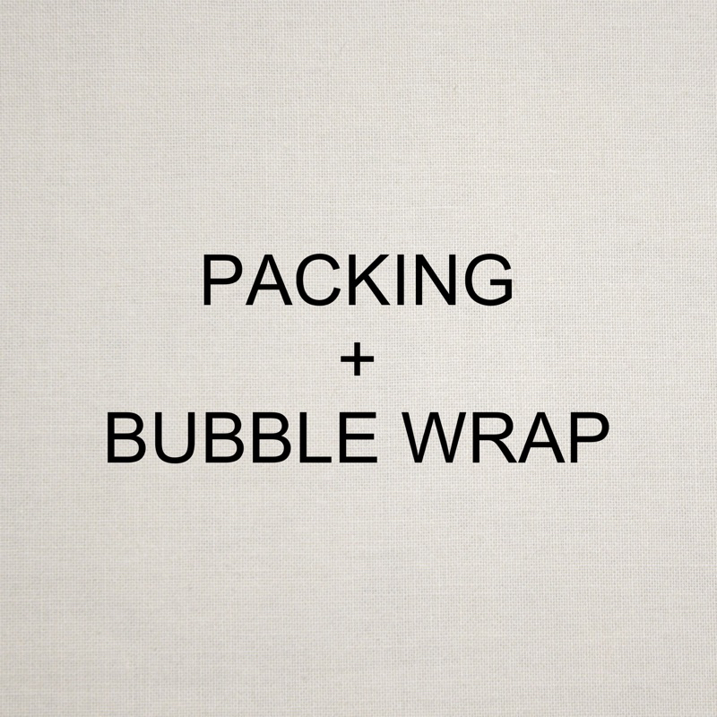 

PACKING + BUBBLE WRAP