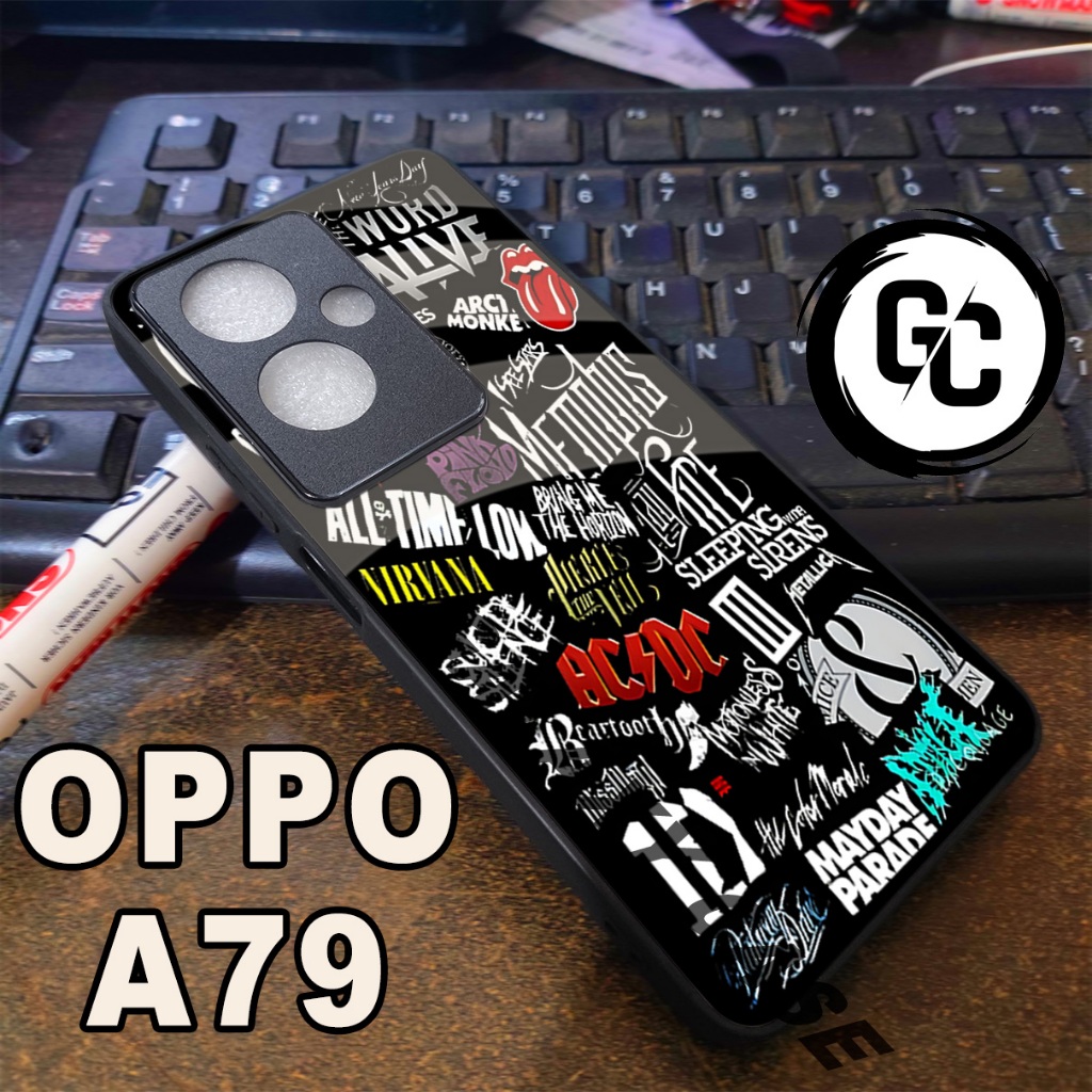 case Hp OPPO A79/GC23/Motif COWOK/softcase glossy OPPO A79 /Casing Oppo A79/kesing oppo A79/glitter