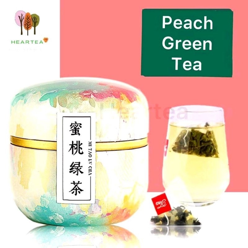 

BLEND TEA- PEACH GREENTEA / TEH HIJAU PERSIK (10 PACK)