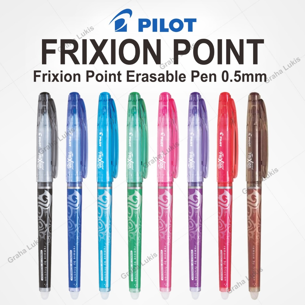 Pilot Frixion Point Erasable Pen 0.5