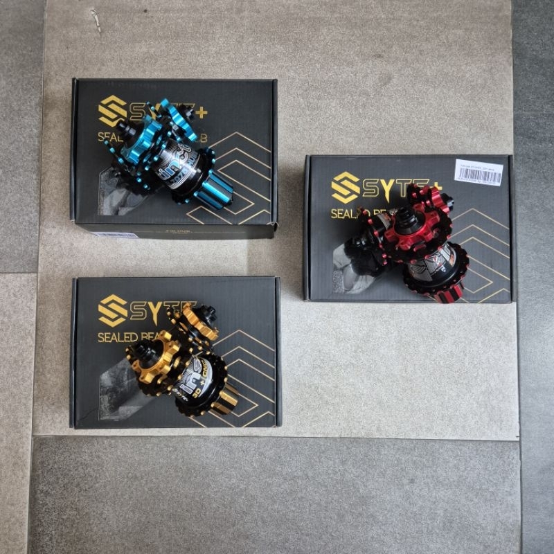 hub freehub syte D455 3d instinct 32h 4in1 TA QR disc brake 6 pawls tawon