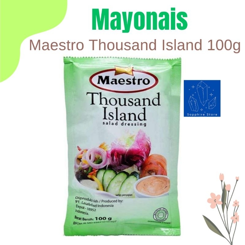 

Maestro Thousand Island salad dressing 100g ! Ready stock ! HALAL ! EXP 05 05 26
