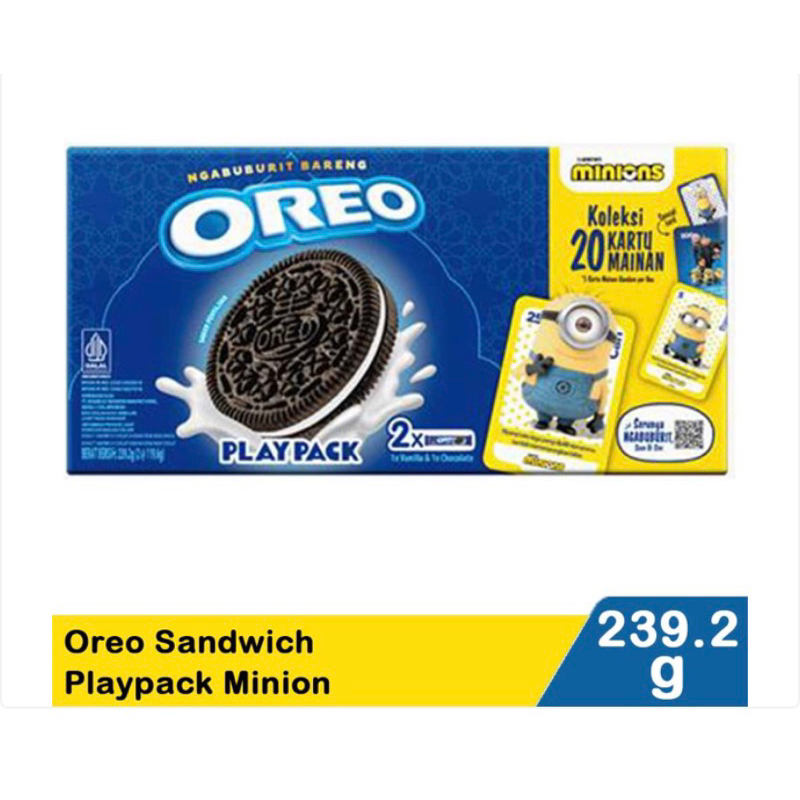 Oreo Sandwich Playpack Minion Box 239 g