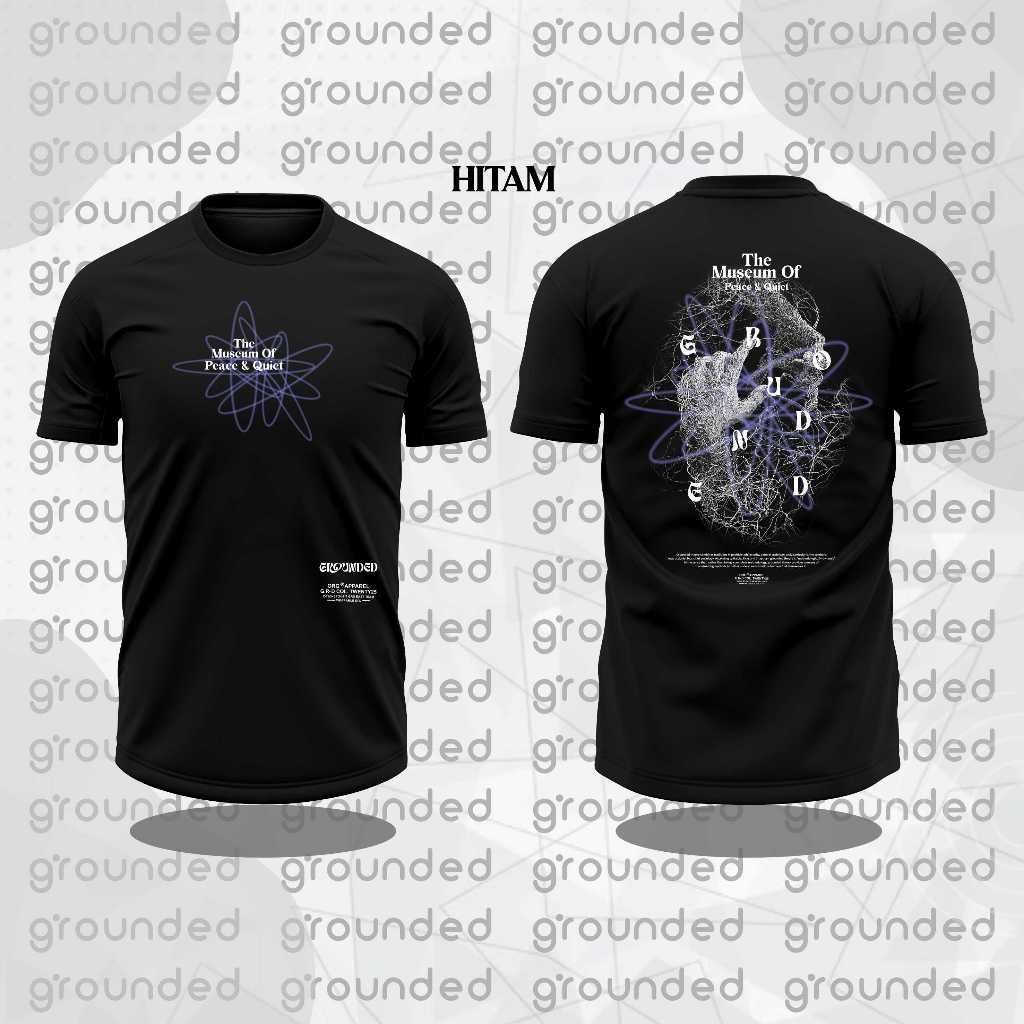 Kaos Pria Distro Keren Original 100% | T-shirt Grounded Hand