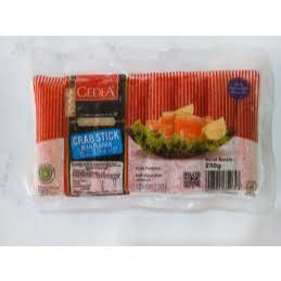 

Crab CEDEA Stick 250 gr Ikan Olahan bentuk stik Kepiting seafood makanan jepang kuah