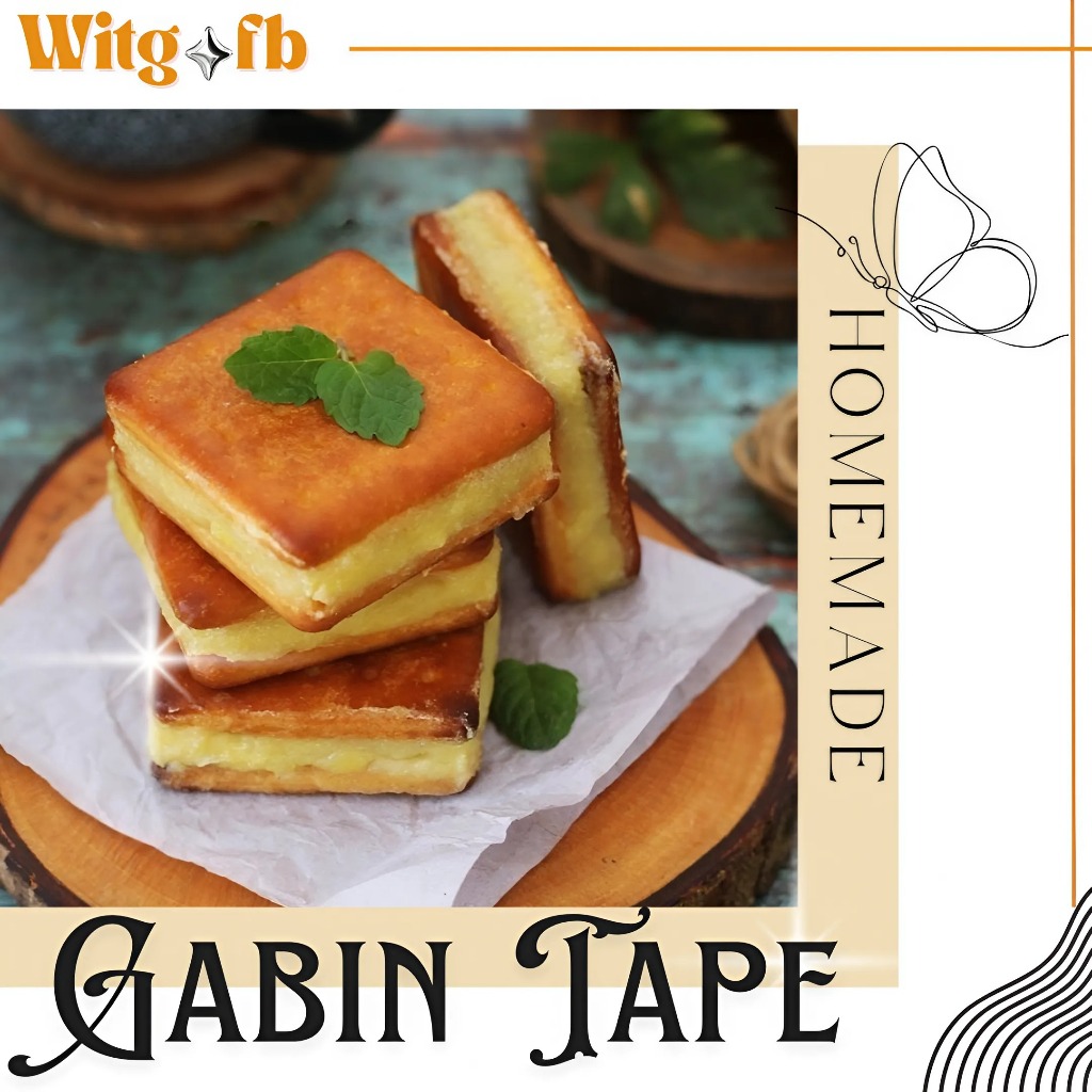 

GABIN TAPE HOMEMADE FRESH PRODUCT 50G
