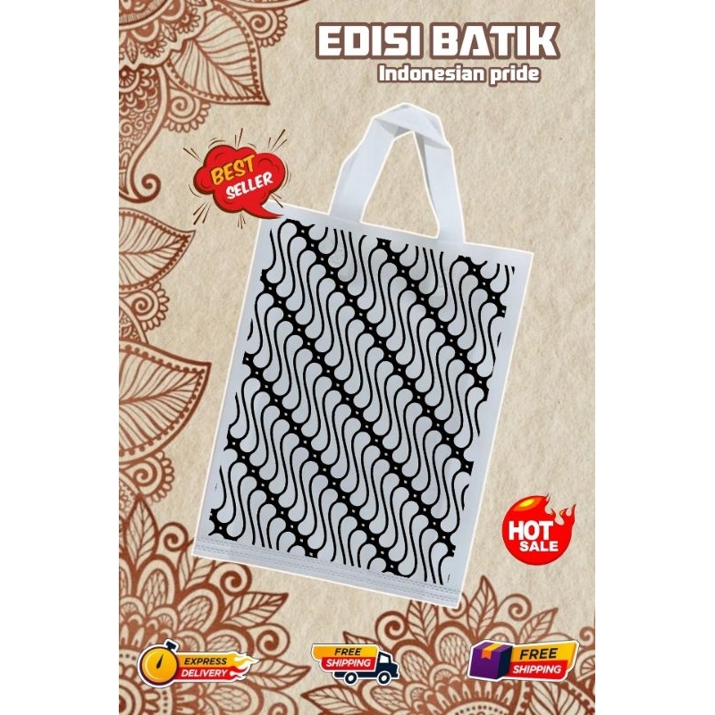 

Tas mewarnai motif / tas lukis batik / tas spundbond
