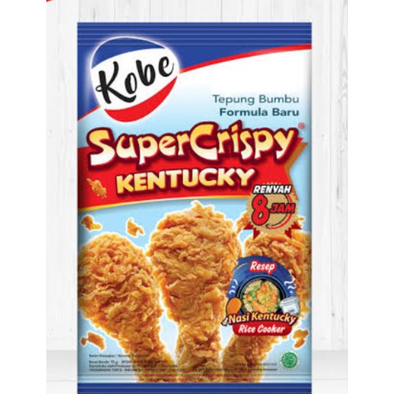 

TEPUNG SUPER CRISPY KENTUCKY KOBE 1 RENCENG