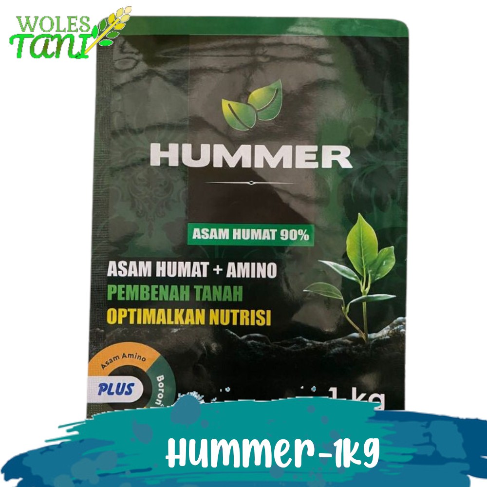 Hummer 1 Kg Pembenah tanah Asam Humat 90% Plus Asam Amino Powersoil