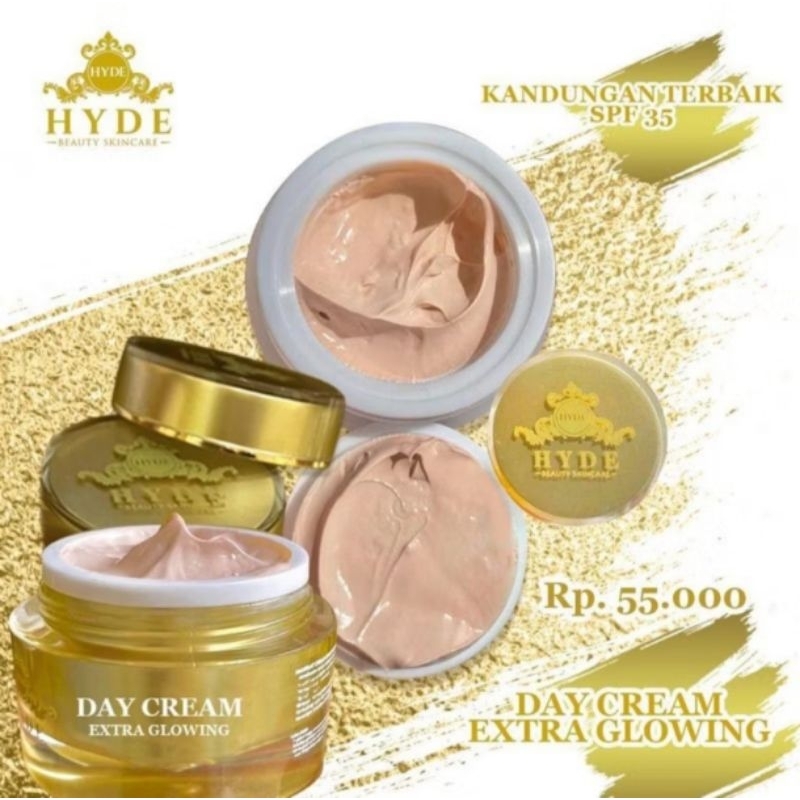 CREAM SIANG HYDE BEAUTY SKINCARE/DAY CREAM HYDE/NIGHT CREAM BPOM HYDE