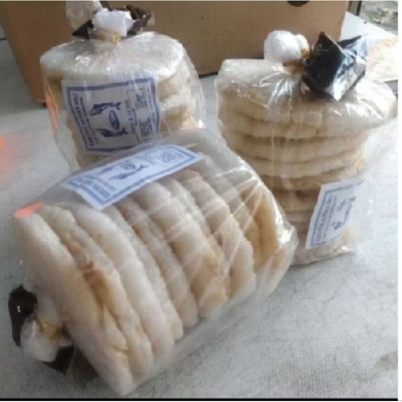 

KERUPUK BANGKA ISI 10 PCS + SAMBAL COLEK