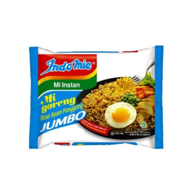 

Indomie Mi Goreng Jumbo (Rasa Ayam Panggang)