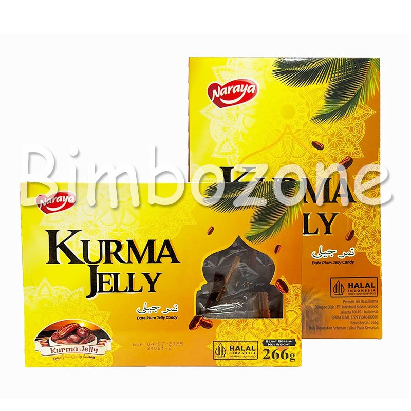 

Naraya Kurma Jelly 266g Date Plum Jelly Candy Permen Jeli Rasa Kurma