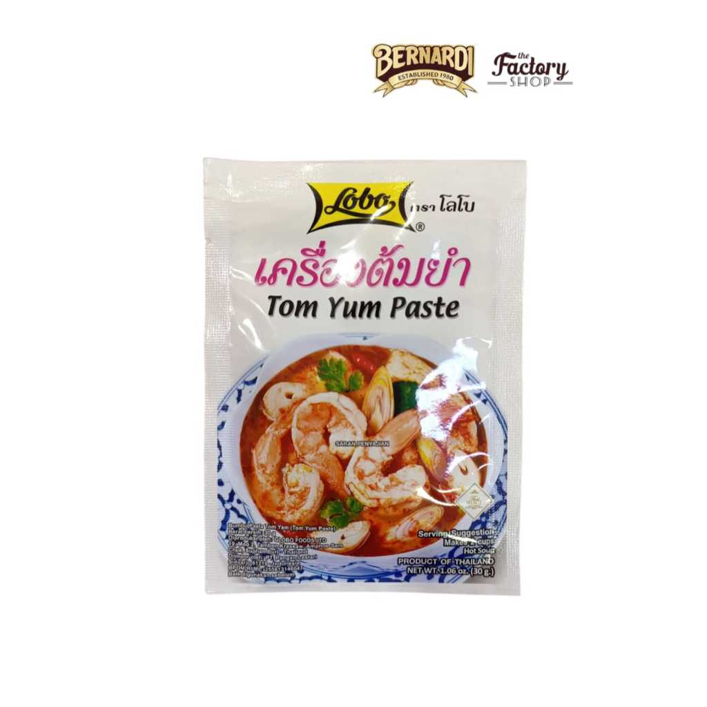 

LOBO TOM YUM PASTE 30G (1000300026)