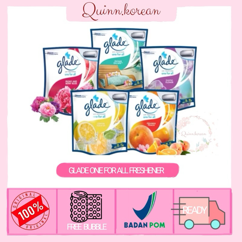 Glade One For All Freshener Pengharum Ruangan Gantung/Pengharum Mobil