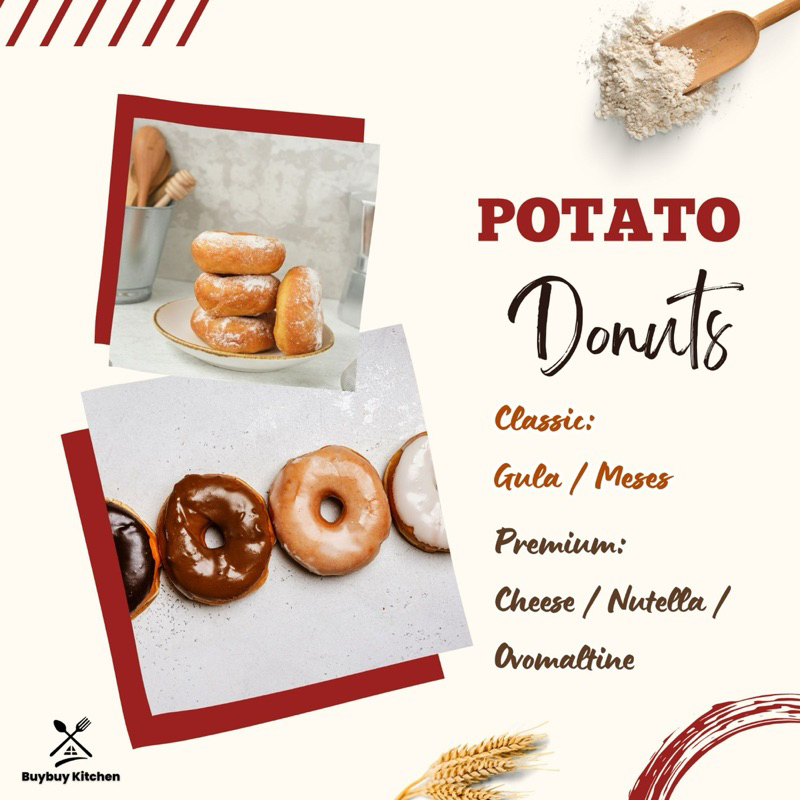 

PREMIUM DONAT KENTANG BUYBUY