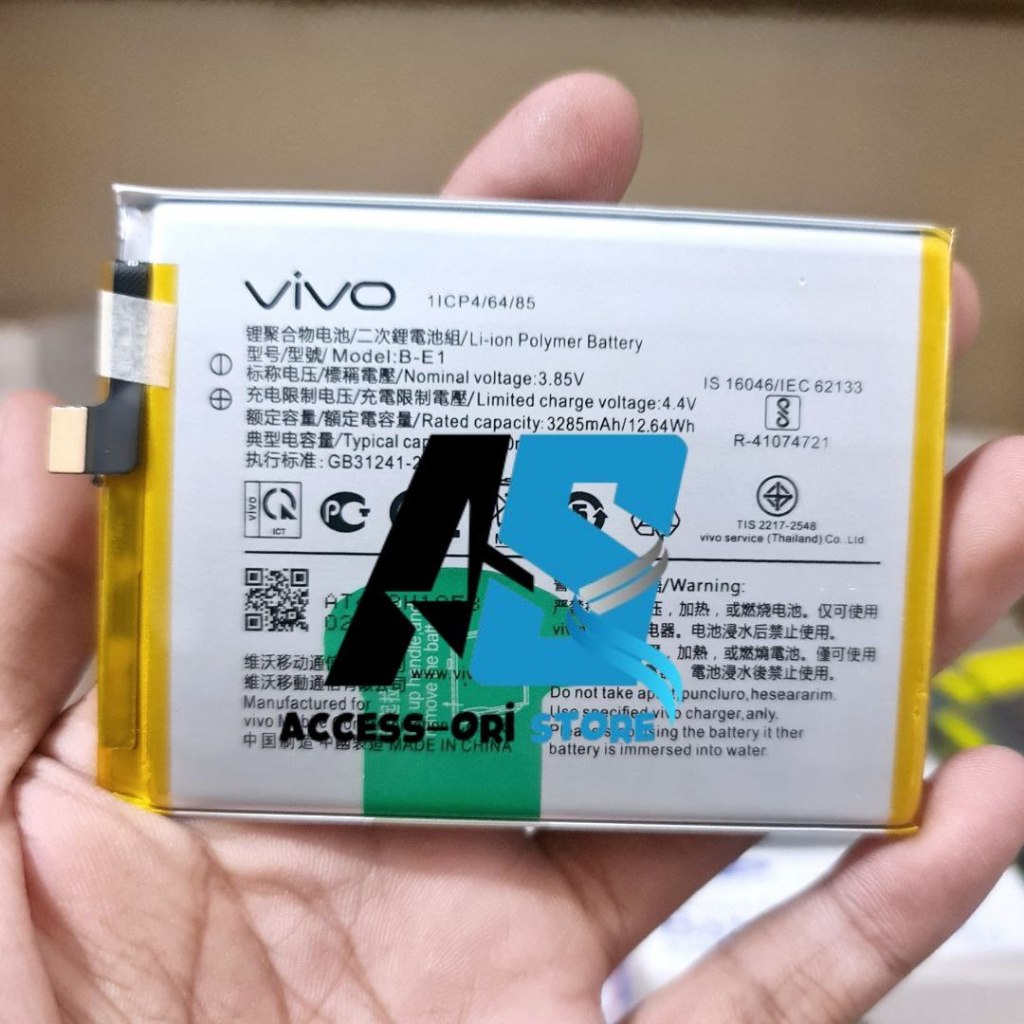 Batre Baterai B-E1 Original HP Vivo Y71 1724 1801i / Vivo Y71i 1801 Batrei Battery Tanam