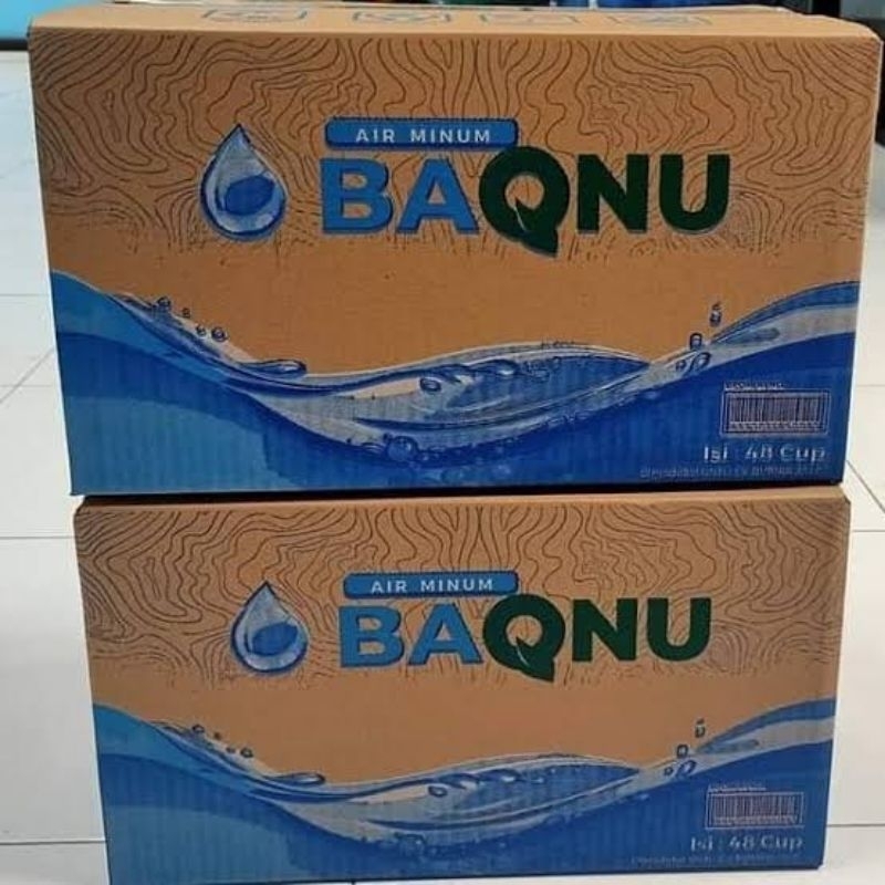 

air mineral BAQNU 220 ml (barokah ayat al-qur'an) 100% murni
