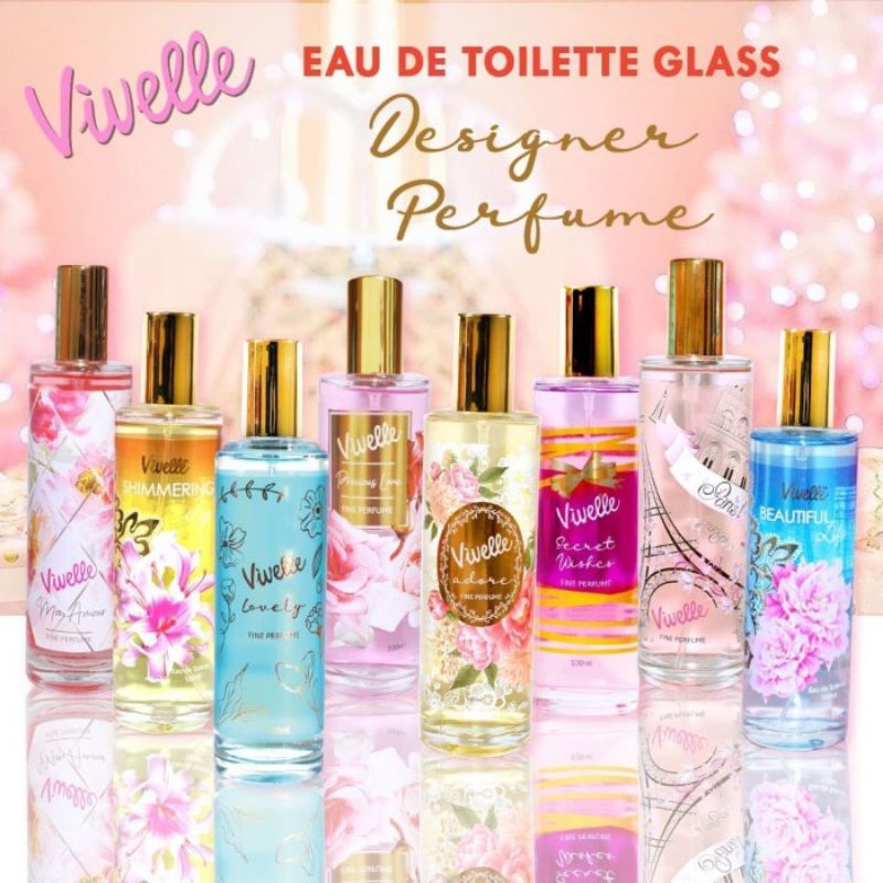 Vivelle Eau De Toilette Parfume(Parfum Kaca)