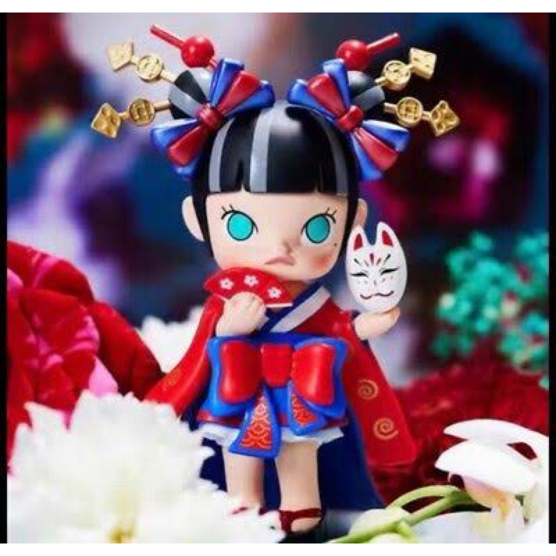 POPMART Molly x Mika Ninagawa Night Time Summer Butterfly Pop Mart Limited Blister