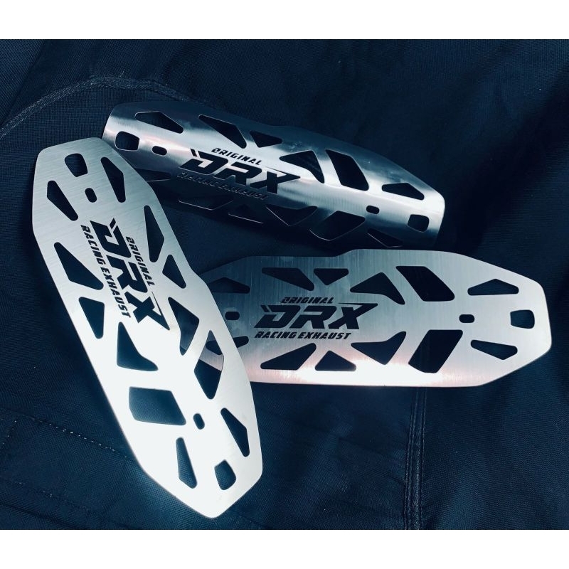 Tameng Knalpot Stenlis DRX Untuk Beat & Vario