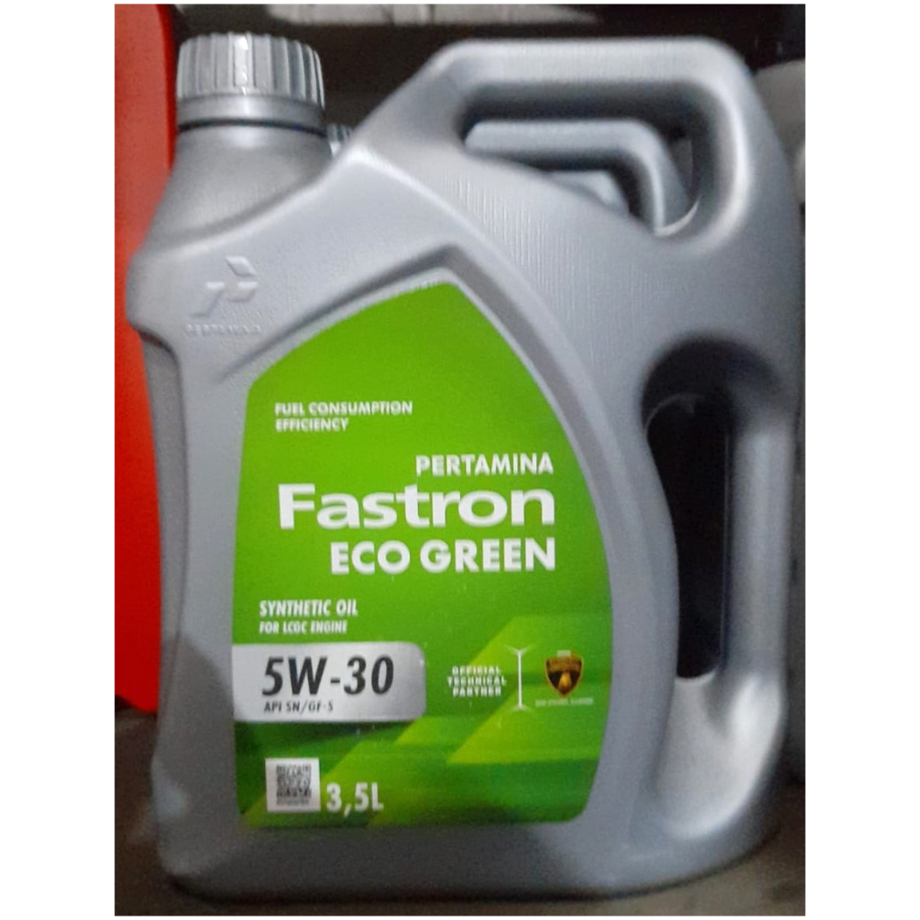 Fastron eco green LCGC 0w20 synthetic Galon 3.5lt Original