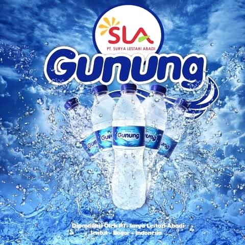GUNUNG AIR MINERAL 600ML 1 DUS ISI 24