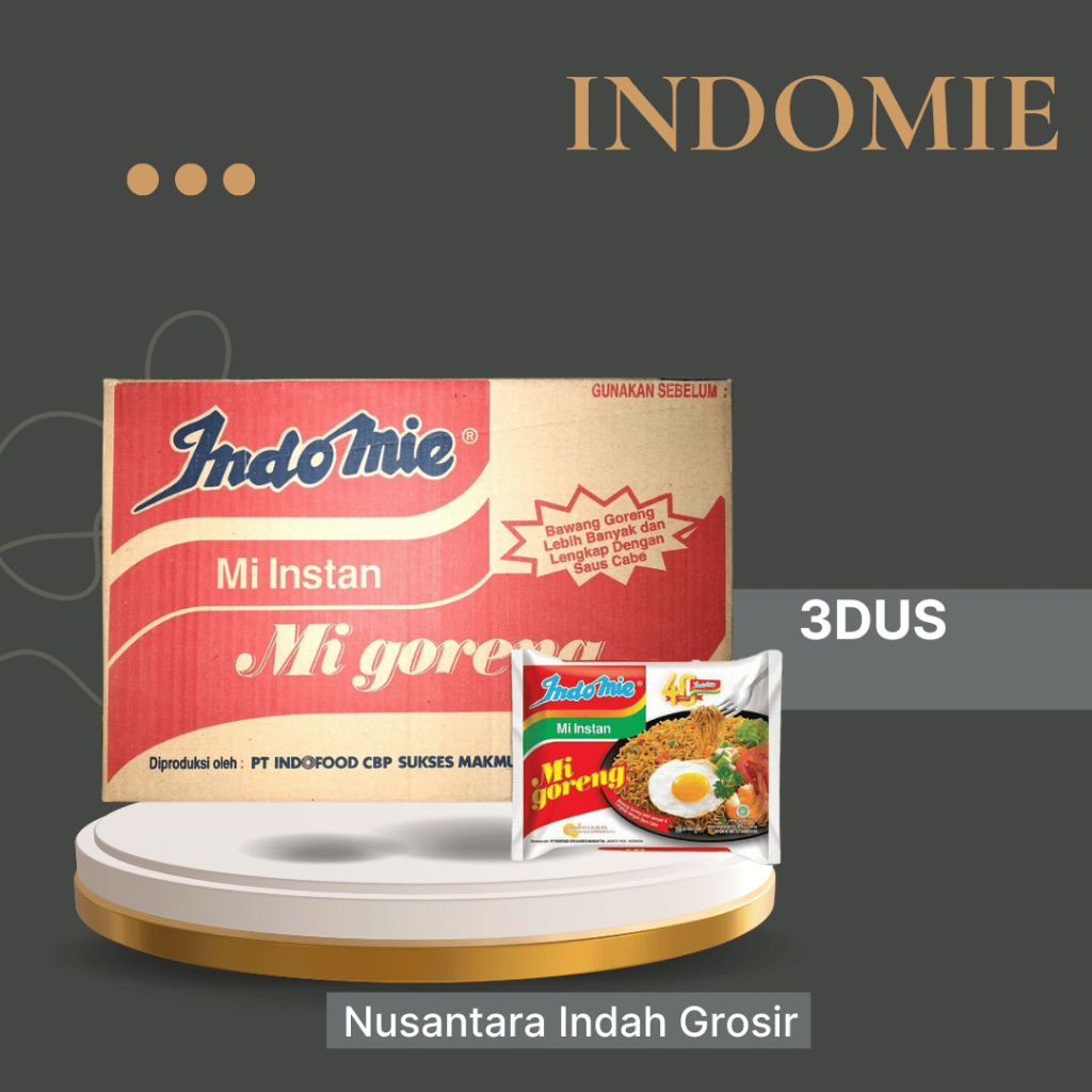 

Indomie goreng isi 40 bungkus 250 gr