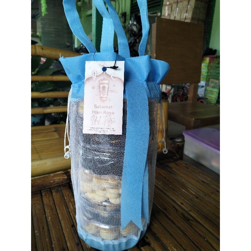 

paket idul Fitri hampers kue kering isi 4toples 250gr