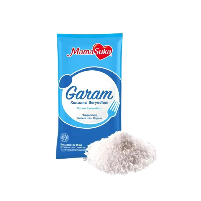 

mama suka garam 250 500 1000 gram
