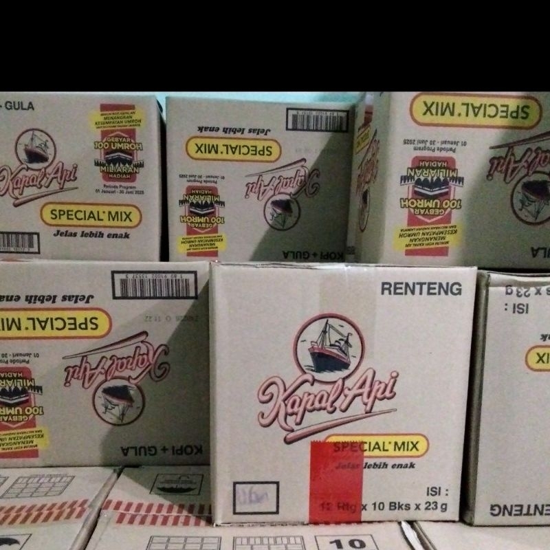

kapal api spesial mix1 dus 120saset