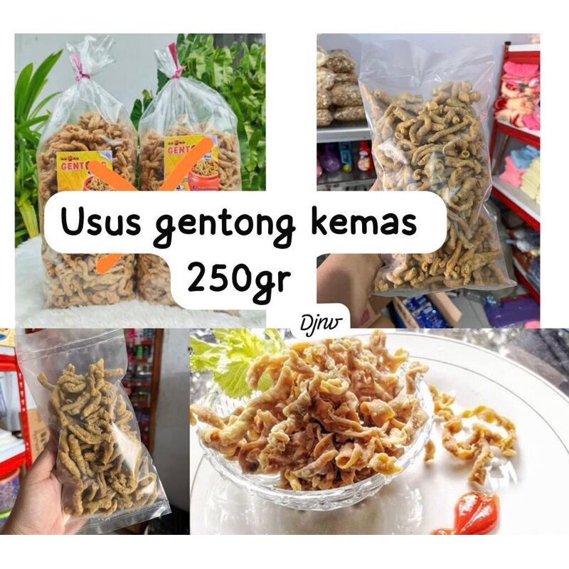 

Kripik Usus Cap Gentong 250gr