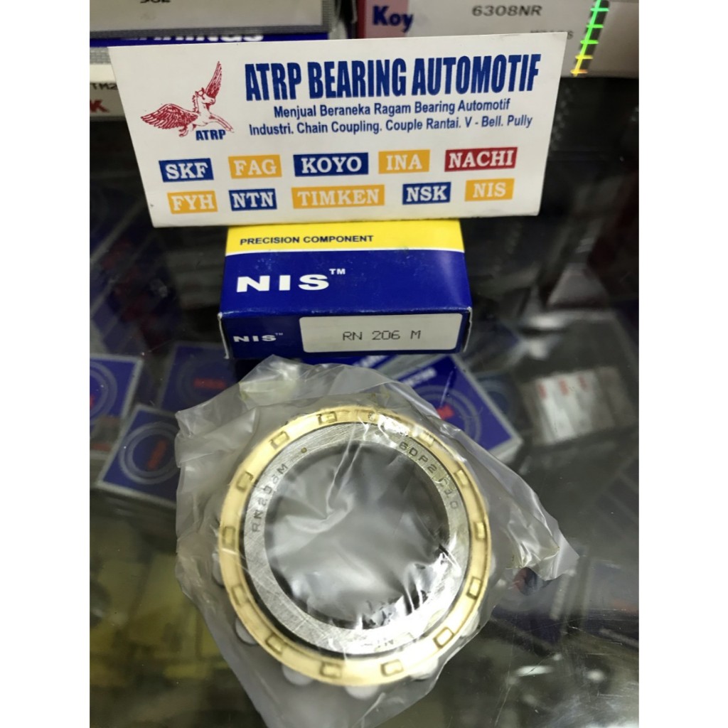 CYLINRICAL ROLLER BEARING RN 206 M RN206M NIS